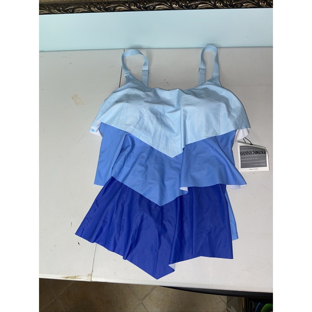 Hanna Nikole Tankini Swimsuit Top 22w Women's